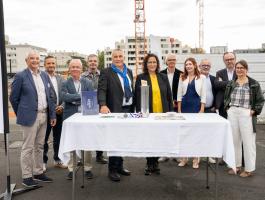 Première pierre de Bel horizon : une nouvelle résidence prend vie à Saint-herblain