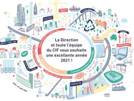 Le Groupe CIF vous souhaite une excellente année 2021 !