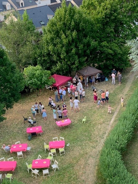 Fêtes des voisins de la copropriété gérée par le CIF Moulin Neuf